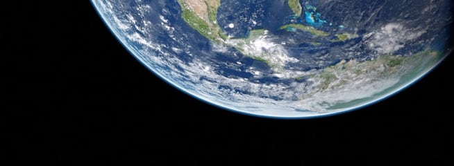 the earth from space